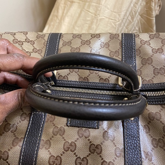 💯 Authentic Gucci Boston GG Handbad - Picture 2 of 6